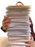 stack of papers