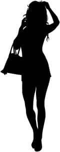 fashion model silhouette 